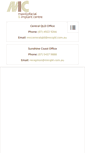 Mobile Screenshot of micqld.com.au
